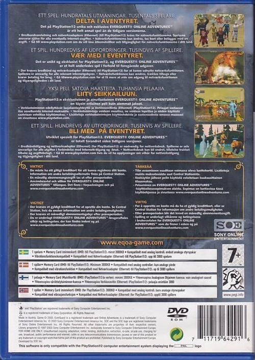 EverQuest Online Adventures - PS2 (B Grade) (Genbrug)